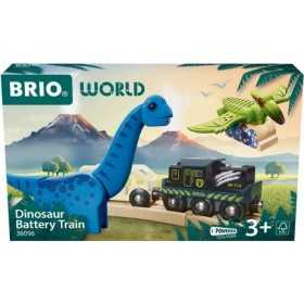 TRENO A BATTERIA CON DINOSAURI ferrovia BRIO trenini 36096 età 3+ BRIO - 1