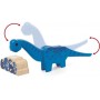 TRENO A BATTERIA CON DINOSAURI ferrovia BRIO trenini 36096 età 3+ BRIO - 5