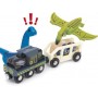 TRENO A BATTERIA CON DINOSAURI ferrovia BRIO trenini 36096 età 3+ BRIO - 3