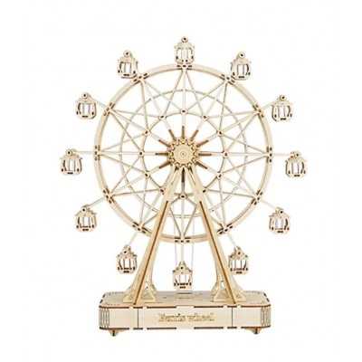 RUOTA PANORAMICA rolife ROBOTIME in legno CARILLON music box DIY età 14+ ROBOTIME - 1