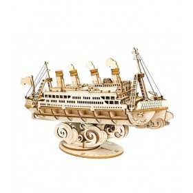 CRUISE SHIP rolife ROBOTIME in legno PUZZLE 3D classical NAVE età 14+ ROBOTIME - 1