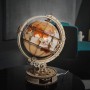 GLOBO LUMINOSO rokr ROBOTIME in legno MAPPAMONDO rotante ST003 età 14+ ROBOTIME - 8