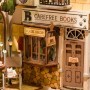 SUNSHINE TOWN rolife ROBOTIME in legno BOOK NOOK con luce TGB02 età 14+ ROBOTIME - 6