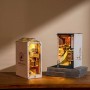 SUNSHINE TOWN rolife ROBOTIME in legno BOOK NOOK con luce TGB02 età 14+ ROBOTIME - 8
