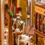 SUNSHINE TOWN rolife ROBOTIME in legno BOOK NOOK con luce TGB02 età 14+ ROBOTIME - 7
