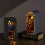 MAGIC HOUSE rolife ROBOTIME in legno BOOK NOOK con luce TGB03 età 14+ ROBOTIME - 8