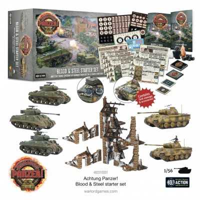 ACHTUNG PANZER starter set BLOOD & STEEL warlord IN INGLESE bolt action Warlord Games - 1