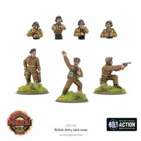 ACHTUNG PANZER set di miniature BRITISH TANK CREW warlord games Warlord Games - 1