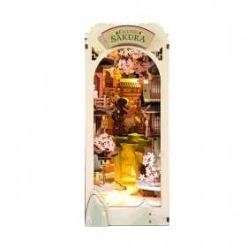 FALLING SAKURA rolife ROBOTIME in legno BOOK NOOK con luce TGB05 età 14+ ROBOTIME - 1