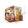 COZY HOMEY KITCHEN rolife ROBOTIME in legno DIY HOUSE miniatura CASA da montare DG159 età 14+ ROBOTIME - 4