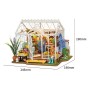 DREAMY GARDEN HOUSE rolife ROBOTIME in legno CASA da montare DG163 età 14+ ROBOTIME - 8
