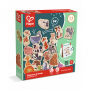 ANIMALI MAGNETICI set di 30 magneti IN LEGNO gioco HAPE E2002 età 2+ Hape - 1