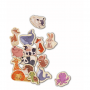 ANIMALI MAGNETICI set di 30 magneti IN LEGNO gioco HAPE E2002 età 2+ Hape - 3
