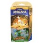 STARTER DECK disney LORCANA trading card game IN ITALIANO gioco di carte AMBRA E SMERALDO single player SET 3 età 8+ Ravensburge