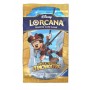 BOOSTER PACK con 12 carte aggiuntive IN ITALIANO disney LORCANA trading card game NELLE TERRE D'INCHIOSTRO età 8+ Ravensburger -