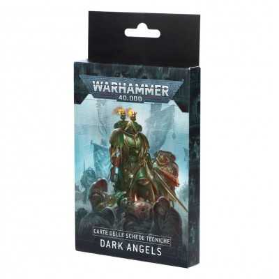 MAZZO DI CARTE DATI datasheet cards DARK ANGELS warhammer 40k IN ITALIANO età 12+ Games Workshop - 1