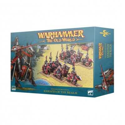 KNIGHTS OF THE REALM set di 12 miniature KINGDOM OF BRETONNIA warhammer THE OLD WORLD età 12+ Games Workshop - 1