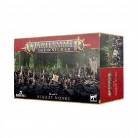 PLAGUE MONKS set di 20 miniature SKAVEN warhammer AGE OF SIGMAR età 12+ Games Workshop - 1