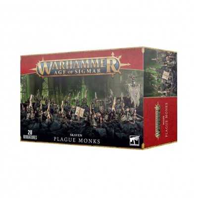 PLAGUE MONKS set di 20 miniature SKAVEN warhammer AGE OF SIGMAR età 12+ Games Workshop - 1