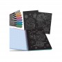 ALBUM DA COLORARE con pagine nere ISADORA kit artistico NEBULOUS STARS età 7+ NEBULOUS STARS - 1