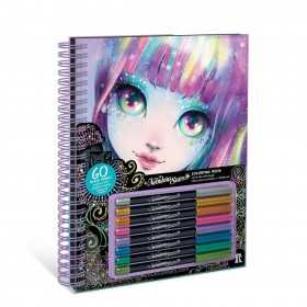 ALBUM DA COLORARE con pagine nere ISADORA kit artistico NEBULOUS STARS età 7+ NEBULOUS STARS - 2