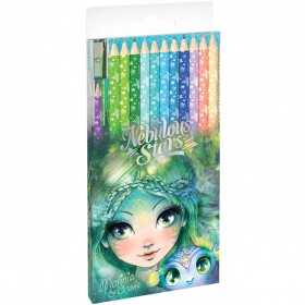 SET DI 12 PASTELLI matite colorate MARINIA E OCTAVIA kit artistico NEBULOUS STARS età 7+ NEBULOUS STARS - 1