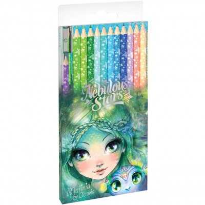 SET DI 12 PASTELLI matite colorate MARINIA E OCTAVIA kit artistico NEBULOUS STARS età 7+ NEBULOUS STARS - 1