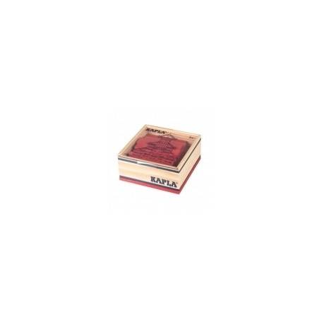 Kapla confezione 40 pz colore rosso