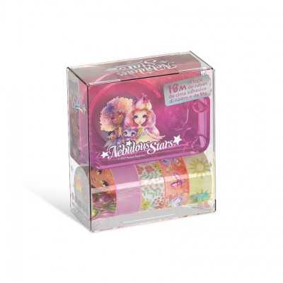 NASTRO ADESIVO DECORATO con 6 rotoli PETULIA E ORELIA kit artistico NEBULOUS STARS età 7+ NEBULOUS STARS - 1
