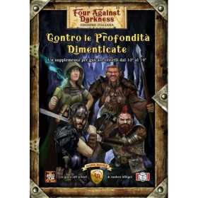 CONTRO LE PROFONDITA' DIMENTICATE supplemento per FOUR AGAINST DARNESS gioco di ruolo IN ITALIANO MS Edizioni - 1