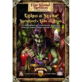 COLPO DI SCENA SERVITORI E TANE DEI BOSS supplemento per FOUR AGAINST DARNESS gioco di ruolo IN ITALIANO MS Edizioni - 1