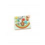 RAINBOW puzzle PUZZ & BOOM djeco DJ01076 incastri ed equilibrio IN LEGNO età 18 mesi + Djeco - 2