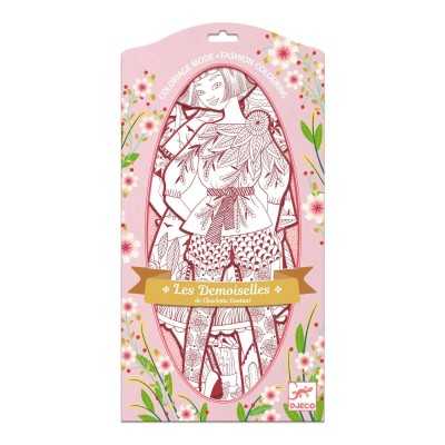 MODA DA COLORARE les demoiselles FIODOR E AMICHE kit artistico DJECO DJ09544 età 6+ Djeco - 1