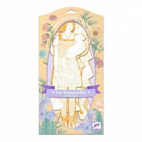 MODA DA COLORARE les demoiselles SCOUT E AMICHE kit artistico DJECO DJ09549 età 6+ Djeco - 1