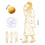MODA DA COLORARE les demoiselles SCOUT E AMICHE kit artistico DJECO DJ09549 età 6+ Djeco - 2