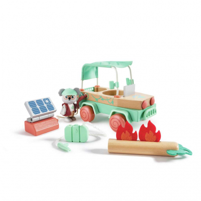 JEEP DI SALVATAGGIO solar offroad adventures HAPE green planet explorers E03422 età 3+ Hape - 1
