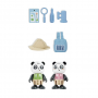 SAM E PAM coppia di panda HAPE green planet explorers E03424 età 3+ Hape - 4