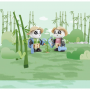 SAM E PAM coppia di panda HAPE green planet explorers E03424 età 3+ Hape - 8