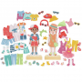 PUZZLE dress up VESTITI MAGNETICI da 66 pezzi HAPE E01651 età 3+ Hape - 2