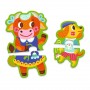 PUZZLE DA 16 PEZZI big and small FARM fattoria DJECO trio DJ08266 età 3+ Djeco - 5