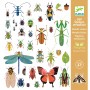 ADESIVI metal INSETTI set da 160 STICKERS metallici DJECO DJ09282 età 4+ Djeco - 1