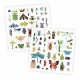 ADESIVI metal INSETTI set da 160 STICKERS metallici DJECO DJ09282 età 4+ Djeco - 2