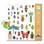 ADESIVI metal INSETTI set da 160 STICKERS metallici DJECO DJ09282 età 4+ Djeco - 3