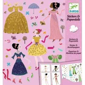 ADESIVI riposizionabili QUATTRO STAGIONI set di stickers DJECO DJ09690 età 5+ Djeco - 2