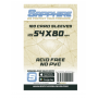 100 BUSTINE PROTETTIVE sapphire SAND beige SABBIA card sleeves 54 x 80 mm RED GLOVE trasparenti Red Glove - 1