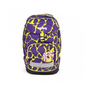 ZAINO scuola ERGOBAG prime SUPERPOWERBEAR ergonomico REGOLABILE single VIOLA GIALLO Ergobag - 1
