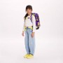 ZAINO scuola ERGOBAG prime SUPERPOWERBEAR ergonomico REGOLABILE single VIOLA GIALLO Ergobag - 5