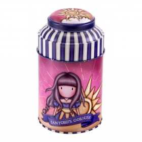 PORTAGIOIE IN LATTA gorjuss RAY OF LIGHT santoro 1262GJ02 trinket tin Gorjuss - 1