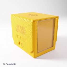 DECK POD portamazzo YELLOW giallo UFFICIALE star wars unlimited CON SPAZIO PER ACCESSORI gamegenic GAMEGENIC - 1