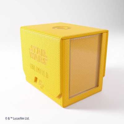 DECK POD portamazzo YELLOW giallo UFFICIALE star wars unlimited CON SPAZIO PER ACCESSORI gamegenic GAMEGENIC - 1